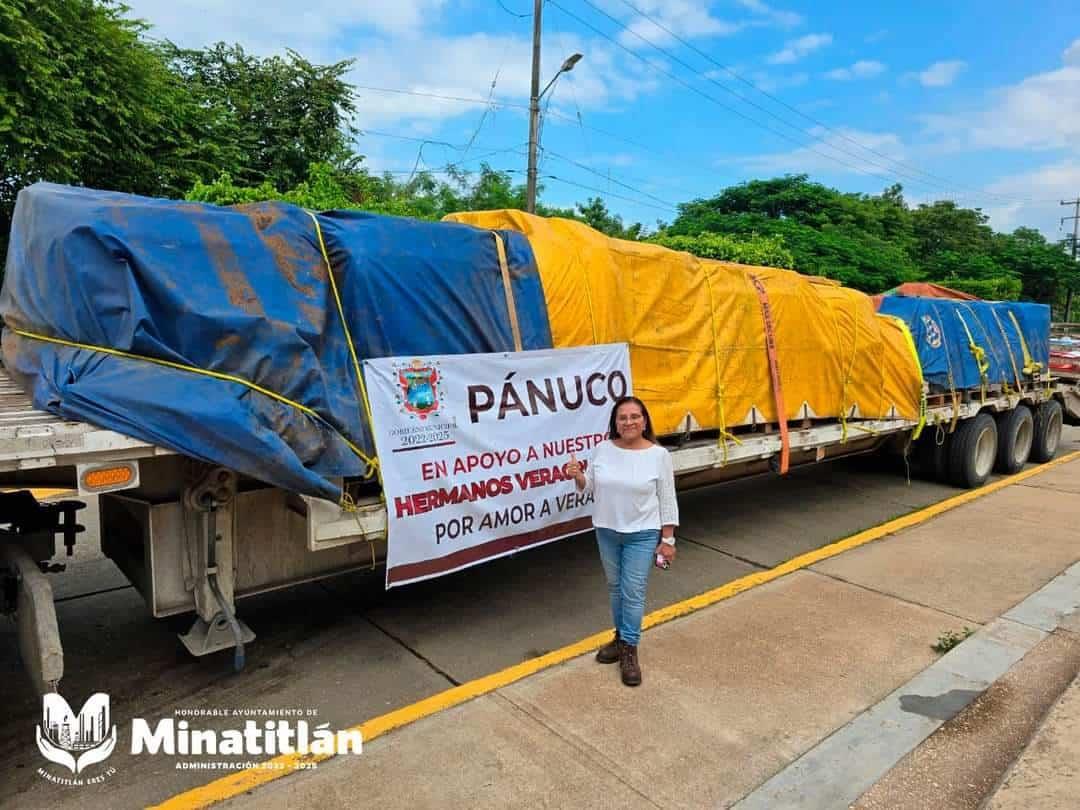 Carmen Medel agradece apoyo del Gobierno Municipal de Pánuco