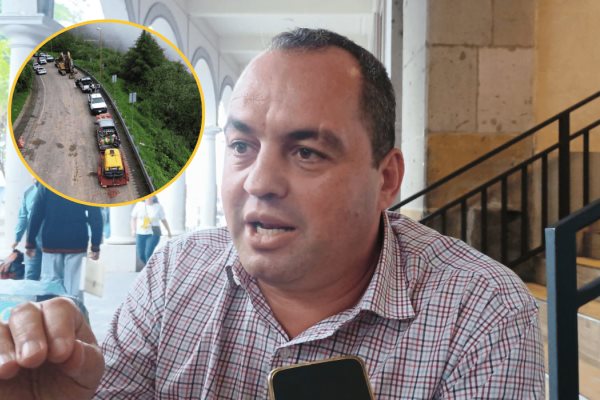 Empresarios de Xalapa exigen soluciones al derrumbe en la autopista Veracruz-Puebla