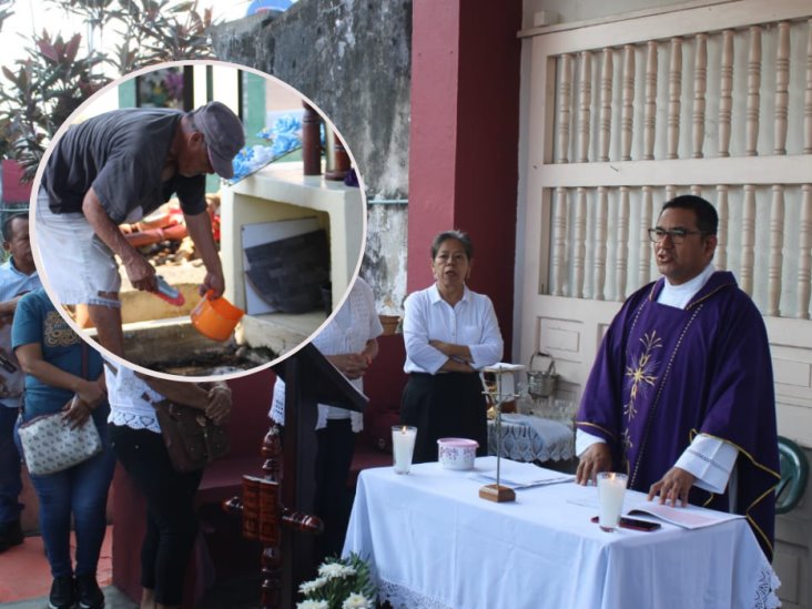 Misa en Misantla honra a los fieles difuntos en el Día de los Muertos