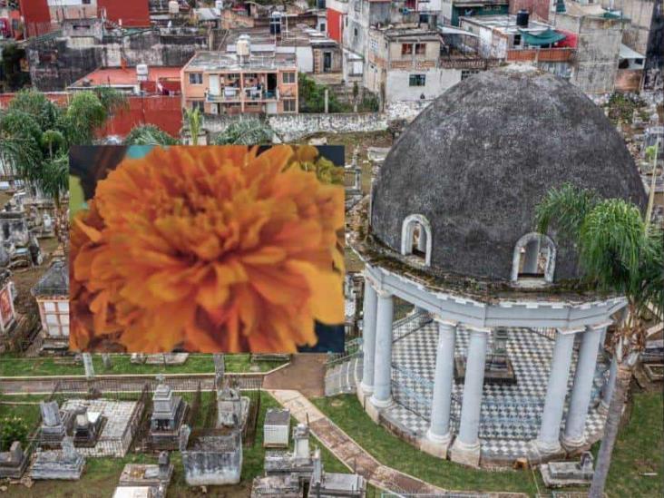 En Xalapa honran a sus muertos con flores, pan, dulces y visitas a panteones