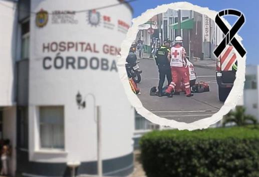 En Córdoba, muere hombre que fue atropellado hace un mes por un motociclista