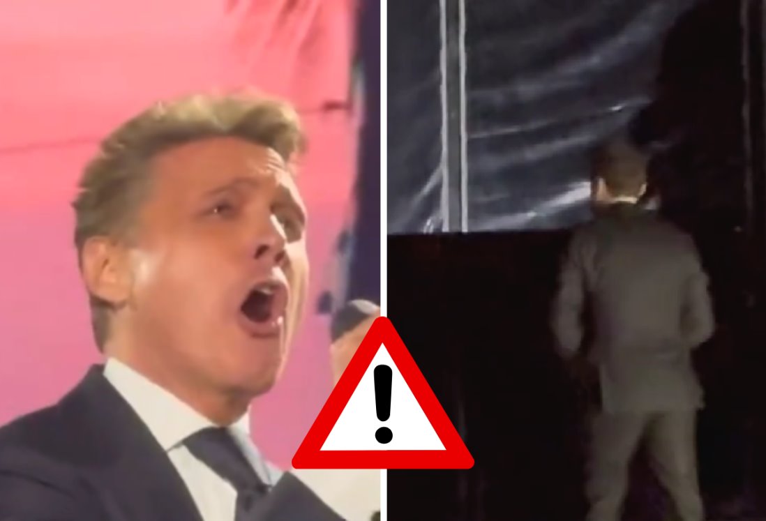 Luis Miguel preocupa a fans tras detener concierto en Puebla por salud | VIDEO