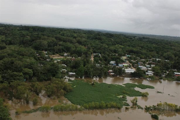 Por tormenta tropical Nadine emiten declaratoria de emergencia para 44 municipios de Veracruz