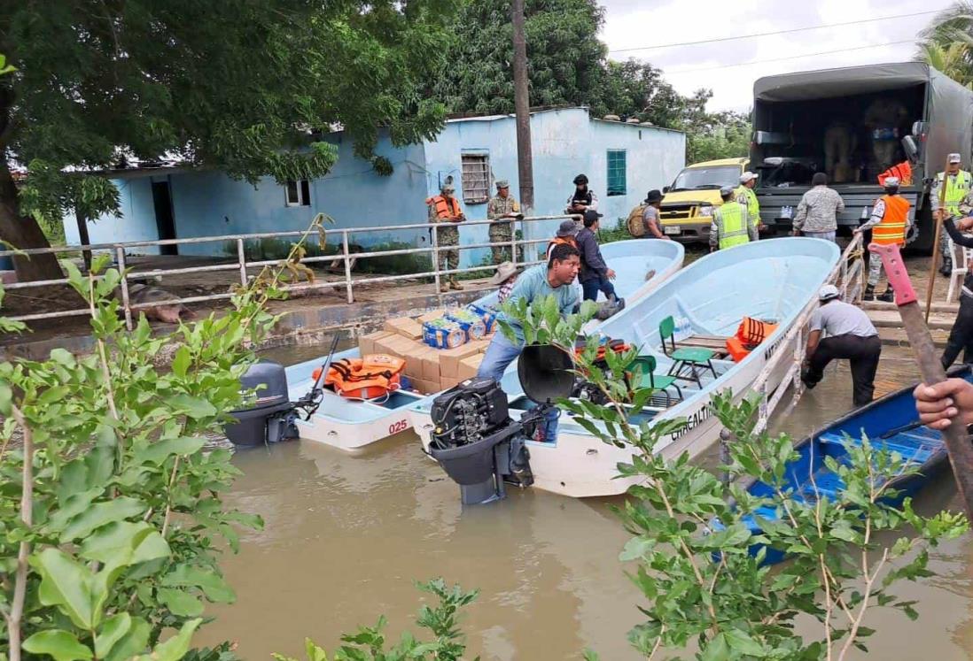 Por tormenta tropical Nadine emiten declaratoria de emergencia para 44 municipios de Veracruz