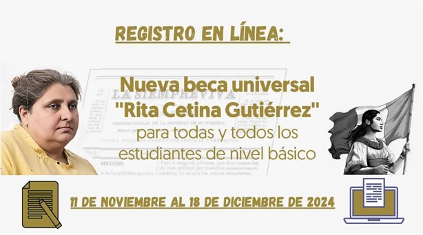 ¿Cuál es la beca para educación básica Rita Cetina Gutiérrez y como pueden obtenerla los estudiantes? 