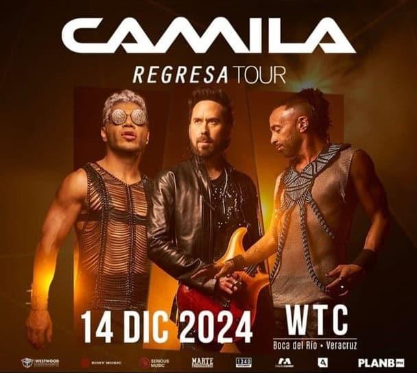 Concierto de Camila en Veracruz ¿dónde comprar los boletos?