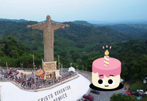 Imagen del Cristo Redentor de Tihuatlán cumple 17 años