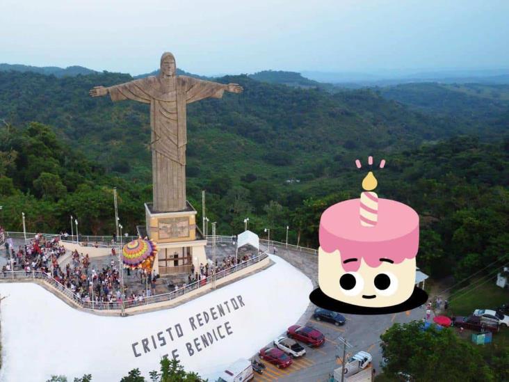 Imagen del Cristo Redentor de Tihuatlán cumple 17 años