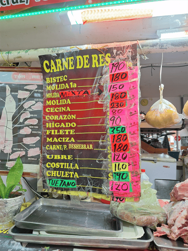 Venta de carne incrementó 20% en los mercados de Veracruz por Día de Muertos