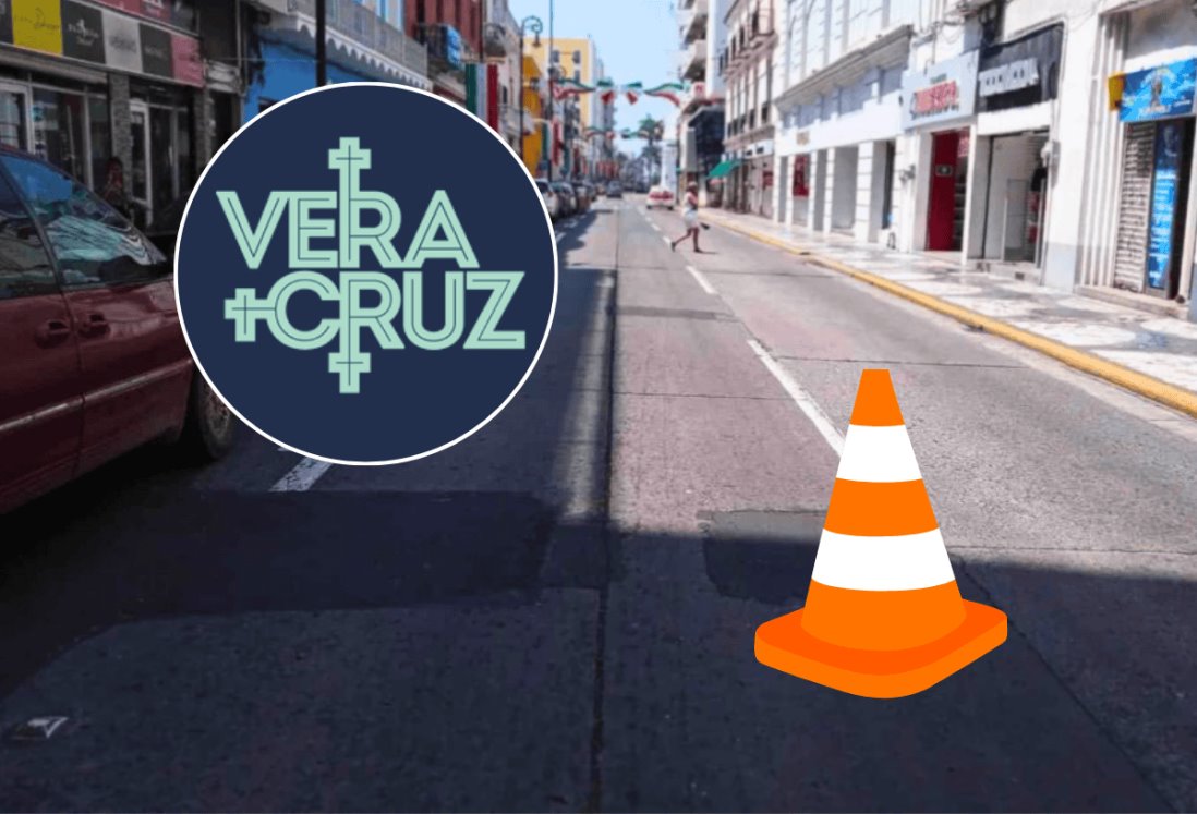 Anuncian cierre vial en Avenida Independencia de Veracruz por obras | Recomendaciones