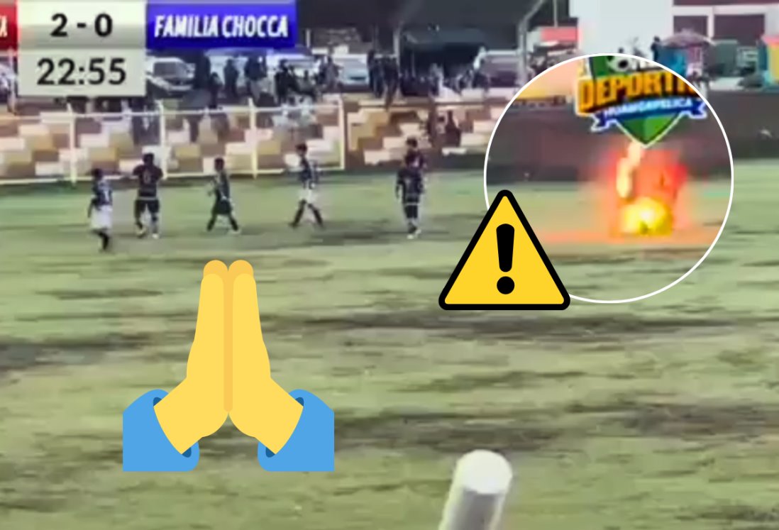 ¡Aterrador! Rayo fulmina a futbolista en pleno partido: Un muerto y cuatro heridos | VIDEO