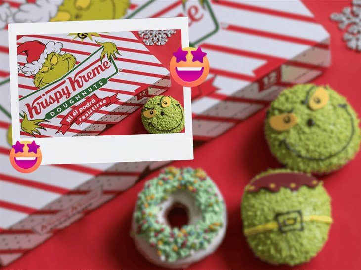 Krispy Kreme LANZA donas del "Grinch": ¿cuánto cuestan?