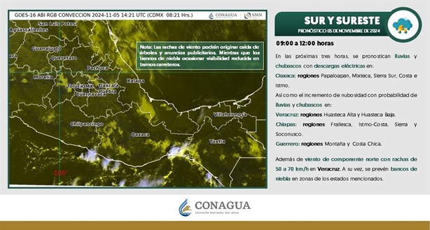 Frente Frío 7: Heladas de -10°C  ¿Qué estados estaría afectando hoy 5 de noviembre?