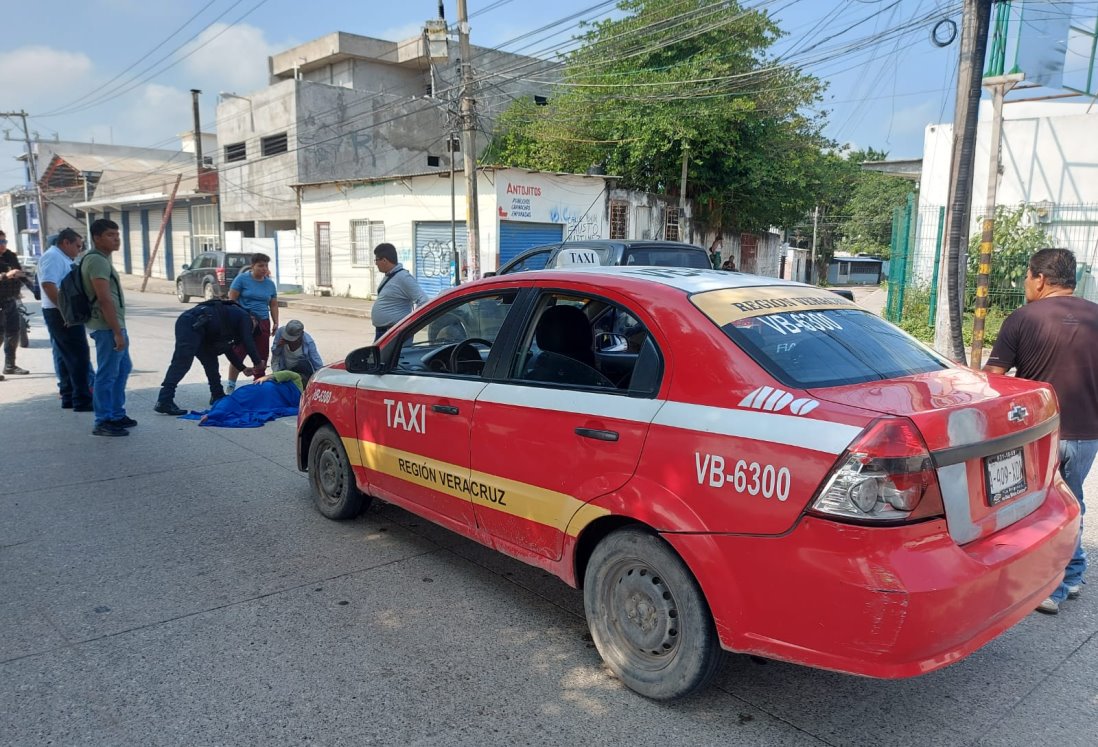 Atropellan a señora de 70 años en la avenida J.B. Lobos de Veracruz