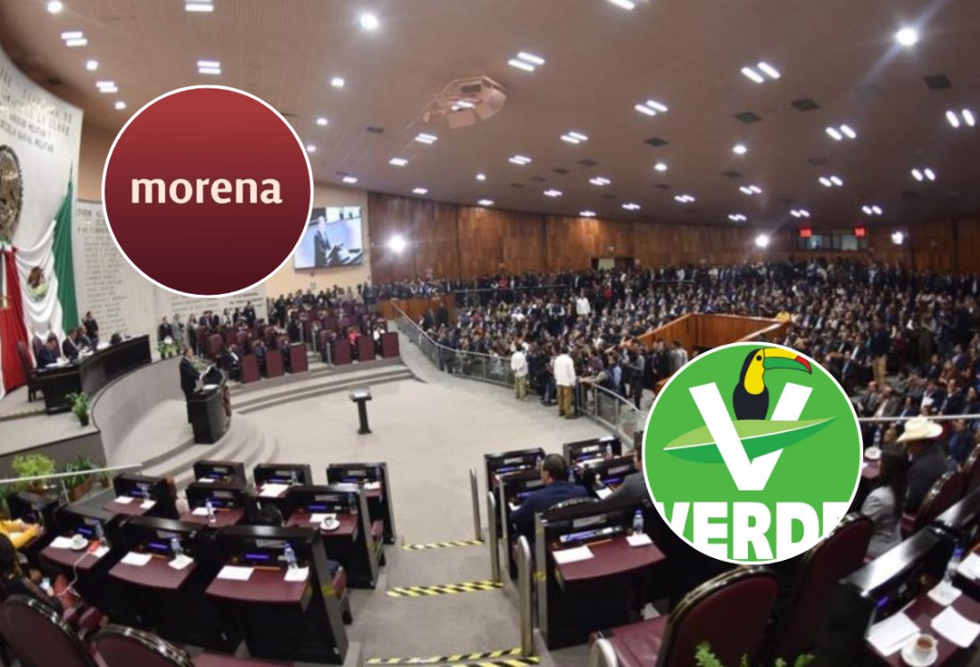 Morena y PVEM conforman la mesa directiva del congreso de Veracruz