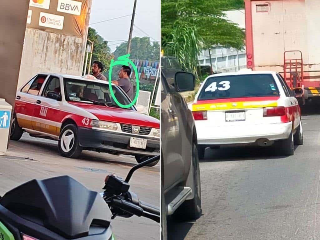 Taxista golpea en sus genitales a empleado de gasolinera en Agua Dulce