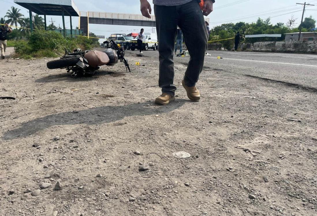 Motociclista pierde la vida en carretera Veracruz - Xalapa