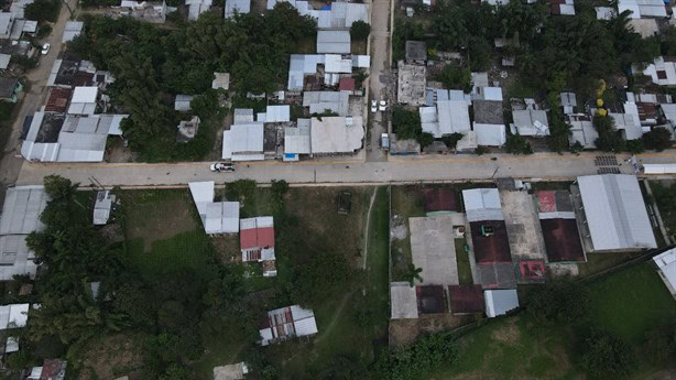 ¡Por fin! Entregan obra de pavimentación y banquetas en calle de Capoluca, Ixtaczoquitlán