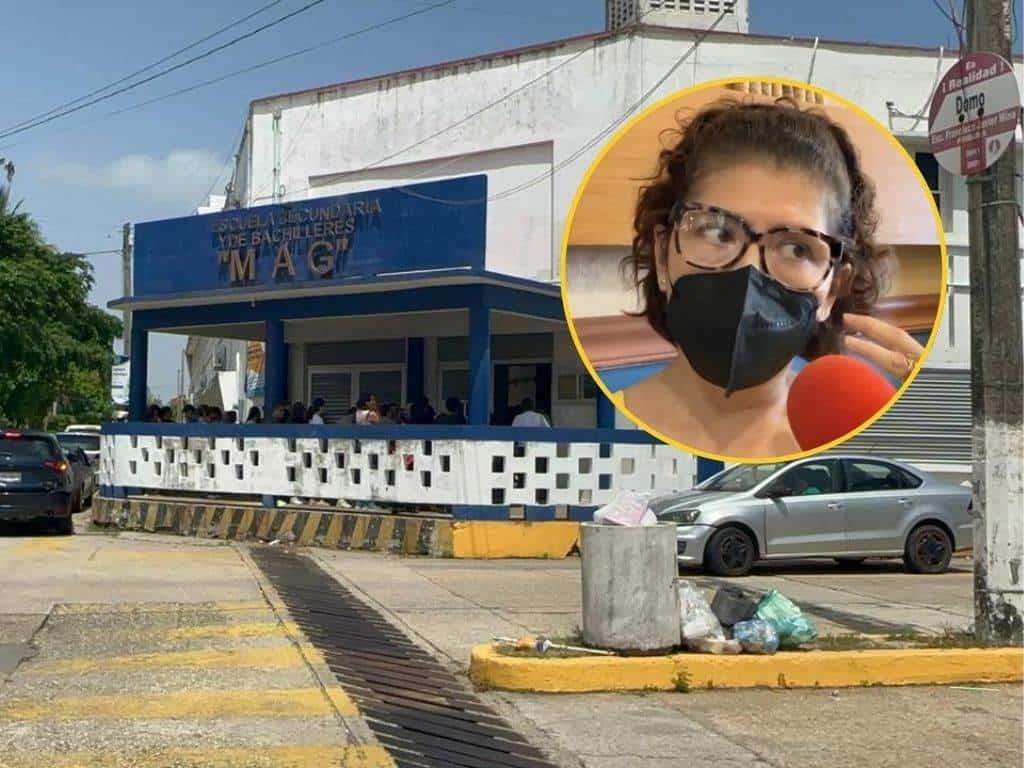 Profesora de preparatoria de Coatzacoalcos denuncia ante Fiscalía acoso laboral de director