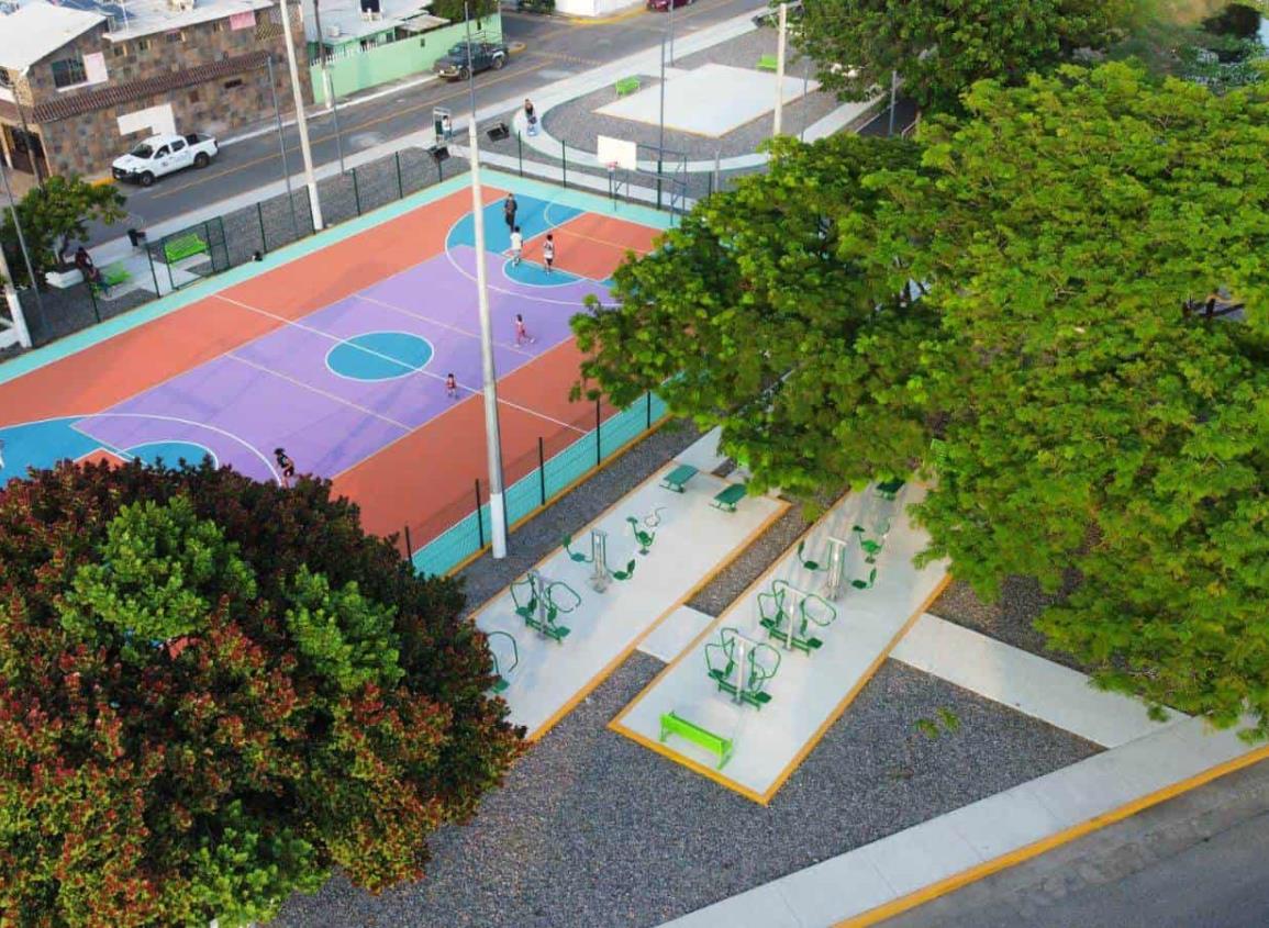 Inaugura Paty Lobeira obra de rehabilitación del Parque y Unidad Deportiva de Río Medio II