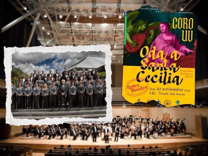 Este domingo, concierto Oda a Santa Cecilia en Xalapa a cargo de Coro UV