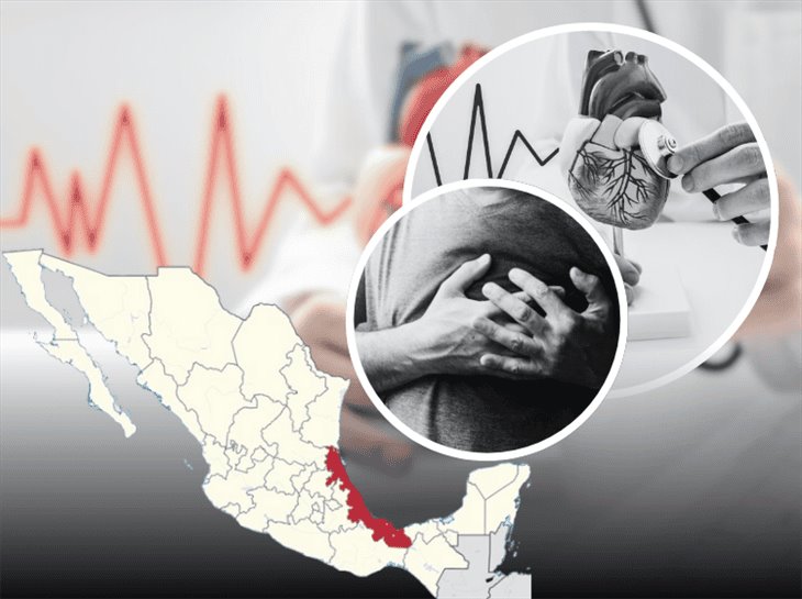 Veracruz, primer lugar en defunciones por problemas cardíacos y diabetes