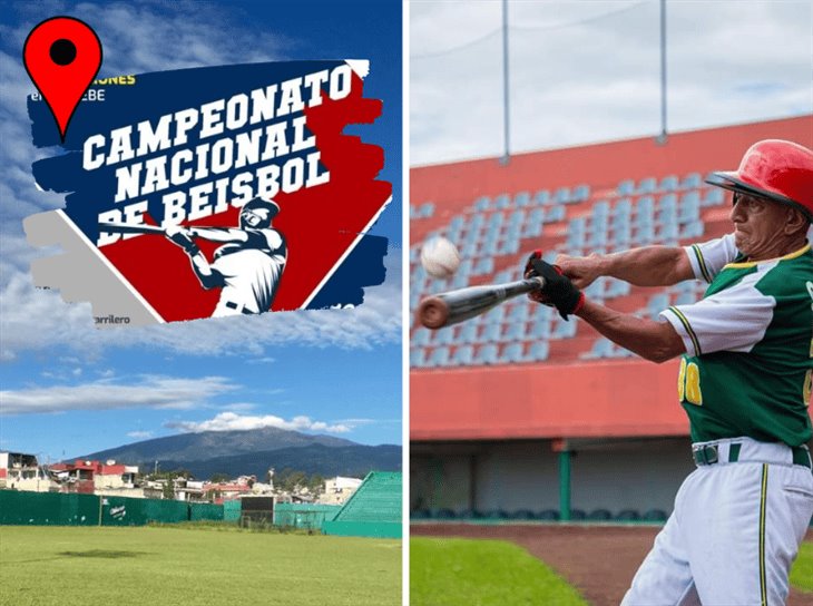 ¡Con todo! Xalapa será sede del Gran Master de Béisbol 60 años y más