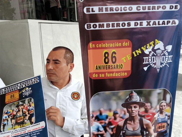 Bomberos invitan a carrera con causa en Xalapa: ¿cuándo? (+VIDEO)