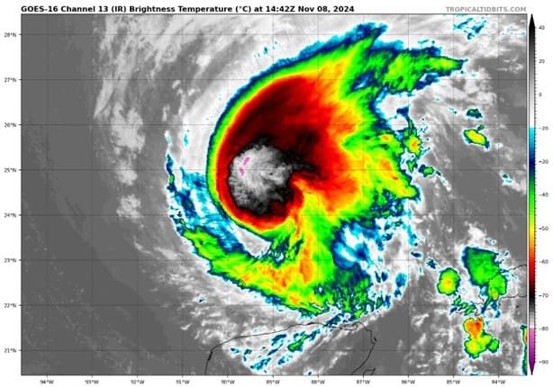 Huracán Rafael: ¿qué significa la alerta azul en Veracruz?