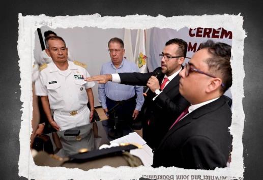 Jesús Fomperoza Torres rinde protesta como alcalde suplente de Tuxpan