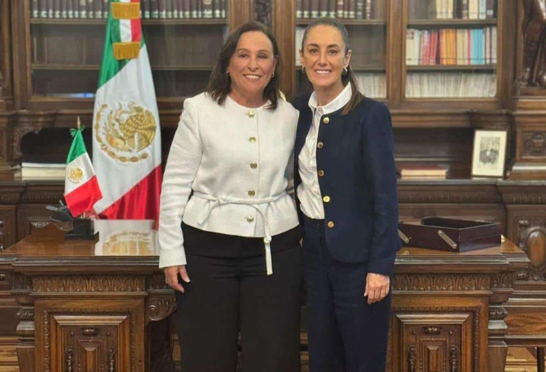 Rocío Nahle agradece el respaldo de Claudia Sheinbaum a Veracruz