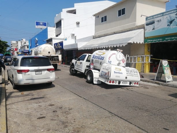 Se hunde pipa en el centro de Coatzacoalcos I VIDEO