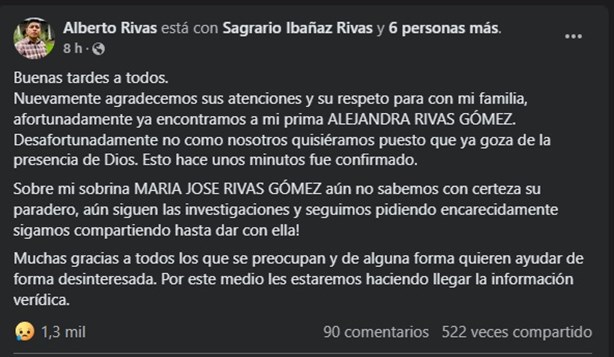 Alejandra viajó de Jalisco a Colima junto con su hija; ambas fueron halladas muertas