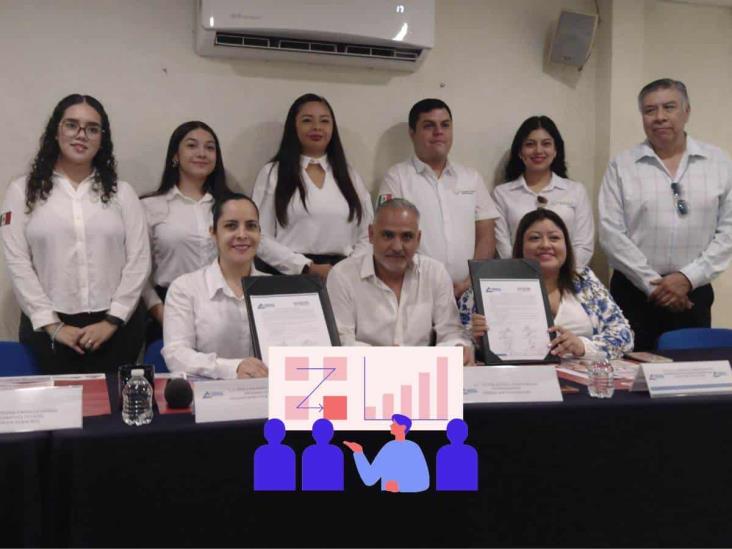 Canaco Orizaba y Aglo Joven firman convenio para capacitación en materia empresarial