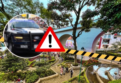 Policía frustra intento de suicidio en el puente Xallitic de Xalapa