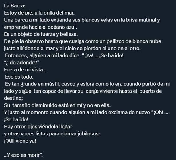 Gracias mi amada; Thalía se despide de su hermana, Ernestina Sodi