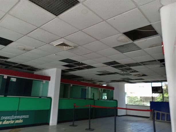 Financiera del Bienestar Coatzacoalcos se cae a pedazos, denuncian ciudadanos I FOTOS