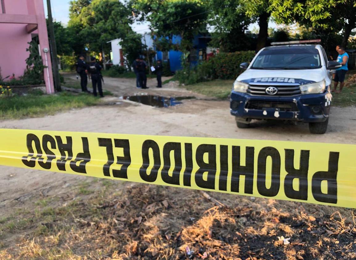 De 5 balazos asesinan a albañil en la colonia Peloteros de Coatzacoalcos