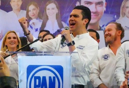 Jorge Romero se declara ganador para ser el nuevo dirigente nacional del PAN