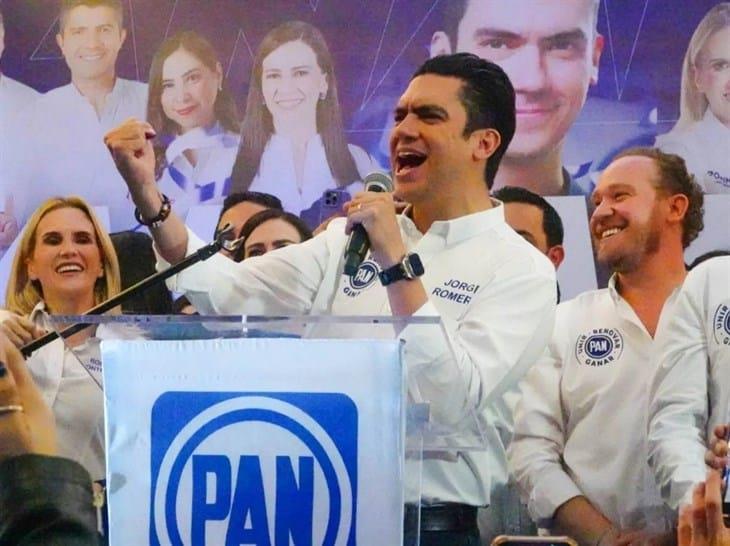 Jorge Romero se declara ganador para ser el nuevo dirigente nacional del PAN