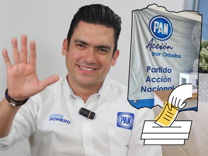 En Orizaba, Jorge Romero se lleva la elección del PAN con 141 votos