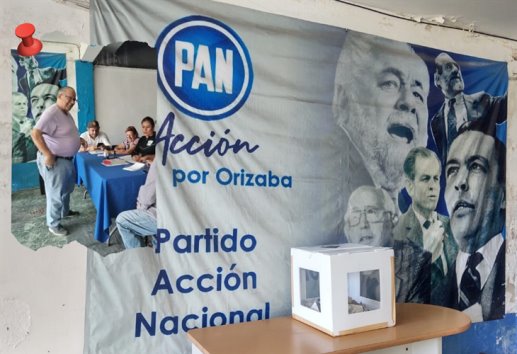 Inicia votación interna de militantes del PAN en Orizaba