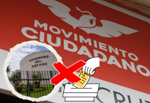 Movimiento Ciudadano no tendrá aliados en el Congreso ni en las elecciones de 2025 en Veracruz