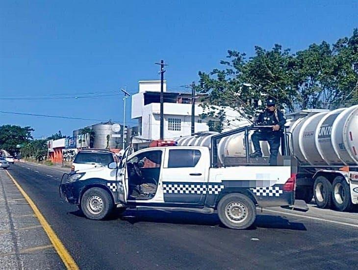 Persecución a balazos entre civiles y autoridades activa código rojo en Tuxpan