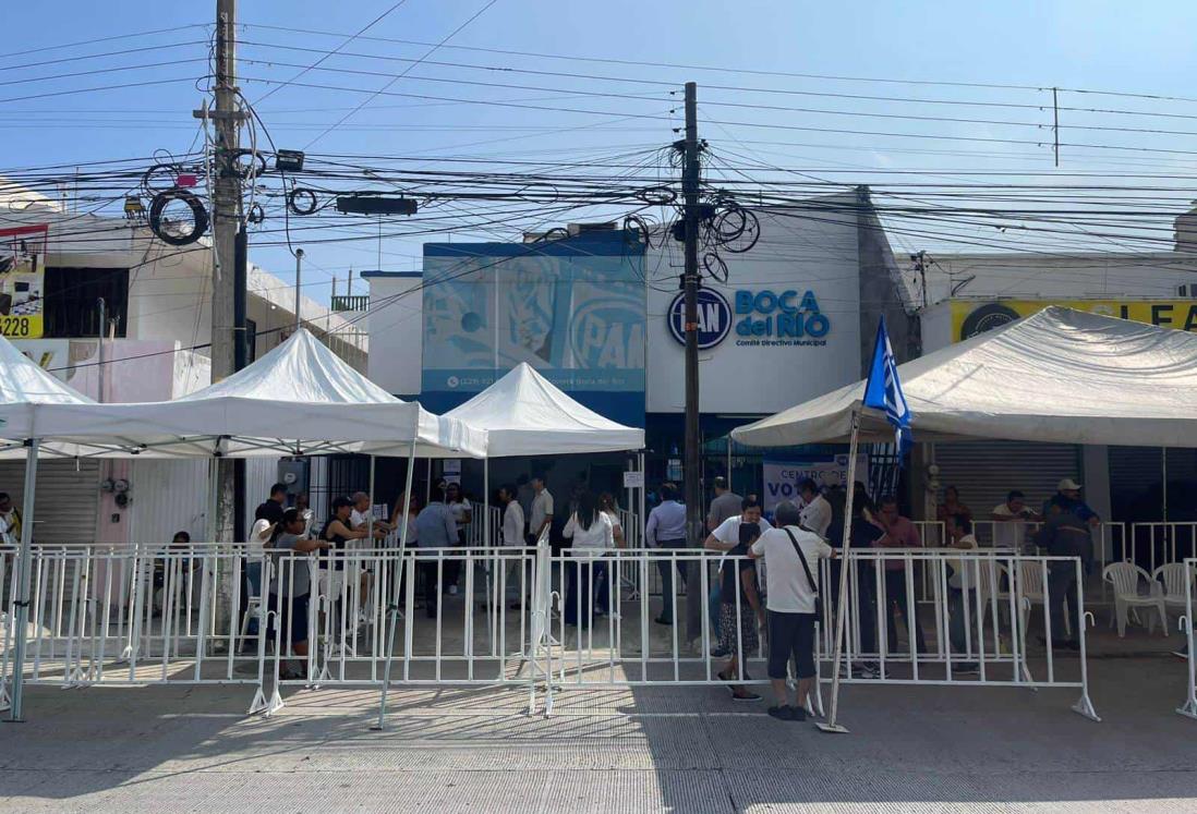 PAN de Boca del Río celebra jornada electoral para elegir a su nuevo dirigente nacional| VIDEO