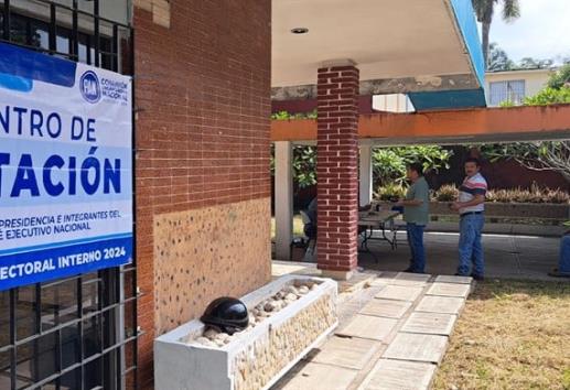 También en Misantla: militantes participan en votación interna del PAN