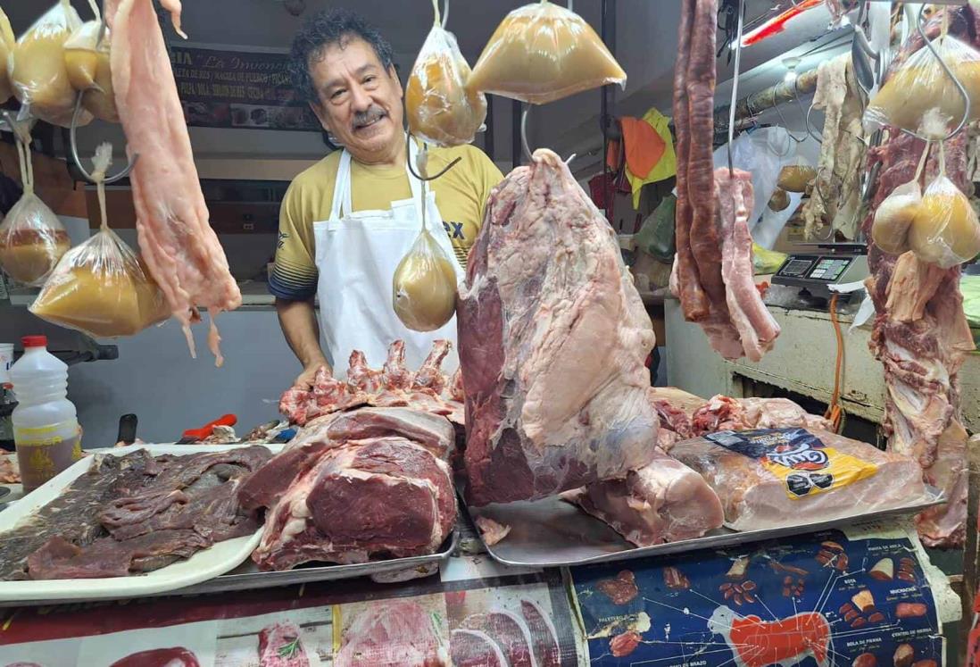 Baja 60% las ventas de carne en mercados de Veracruz