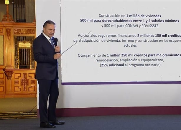 Infonavit beneficiará a 4 millones de derechohabientes en este 2024