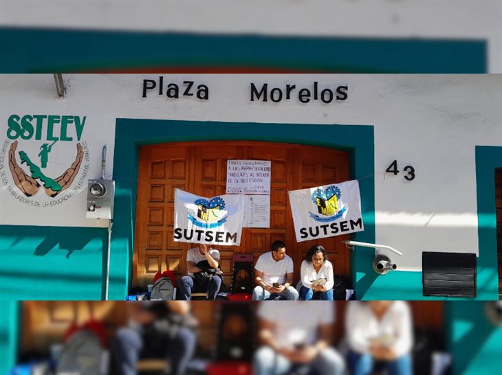 Maestros toman oficinas del SSTEEV en Xalapa; ¿cuál es la razón? 