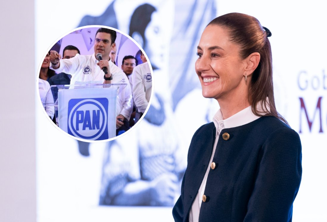 Claudia Sheinbaum acusa a nuevo dirigente del PAN Nacional de ser parte del Cártel Inmobiliario de CDMX